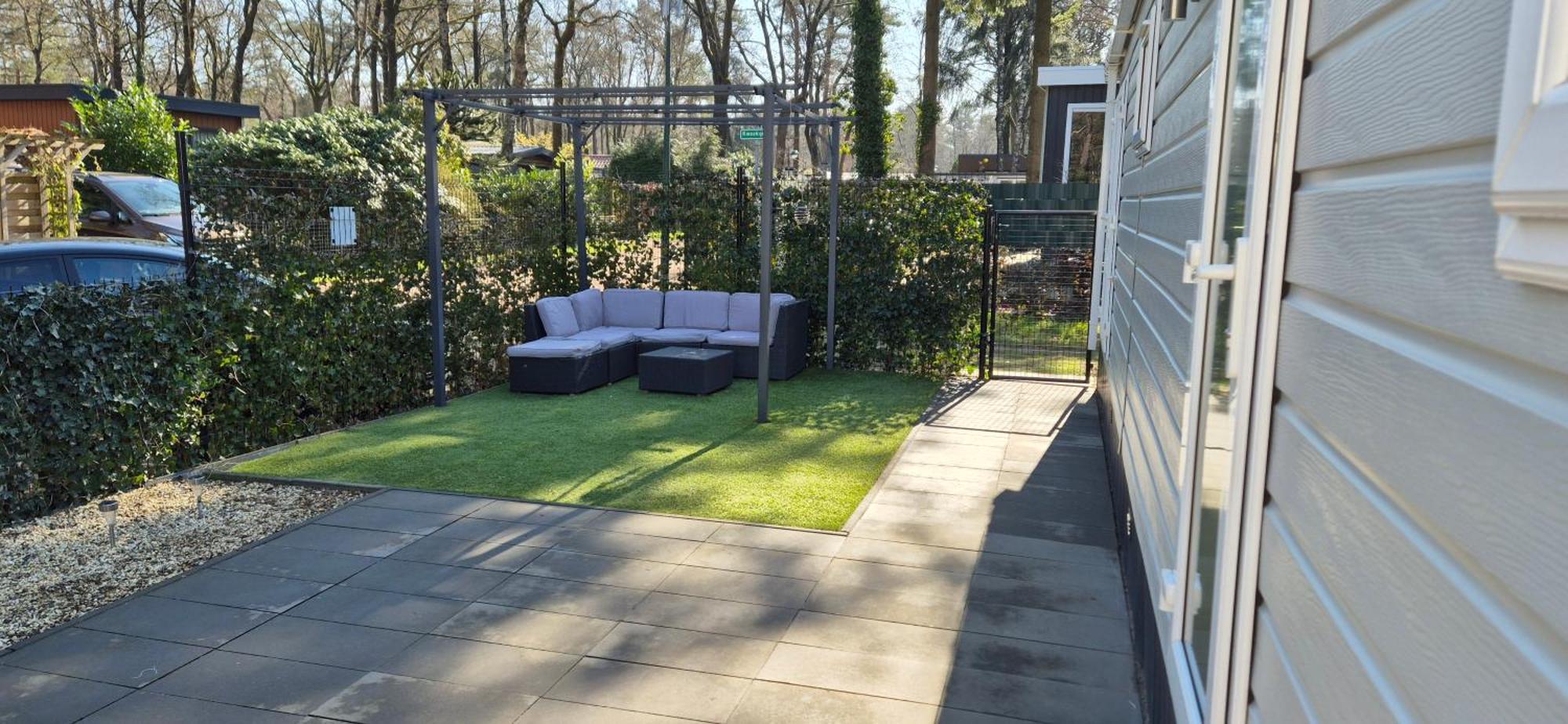 Het Veluwse Boshuisje Knus Chalet Met Omheinde Tuin Op De Veluwe Hoenderloo Exterior foto